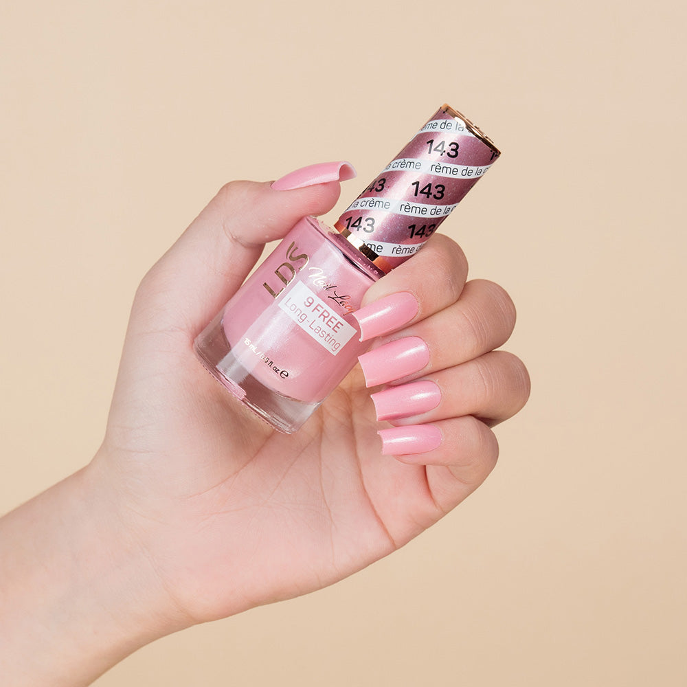  LDS Nail Lacquer - 143 Crème De La Crème by LDS sold by DTK Nail Supply