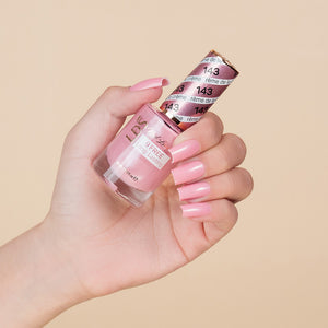  LDS Nail Lacquer - 143 Crème De La Crème by LDS sold by DTK Nail Supply