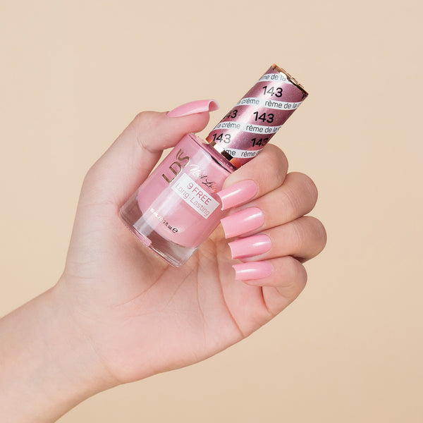  LDS Nail Lacquer - 143 Crème De La Crème by LDS sold by DTK Nail Supply
