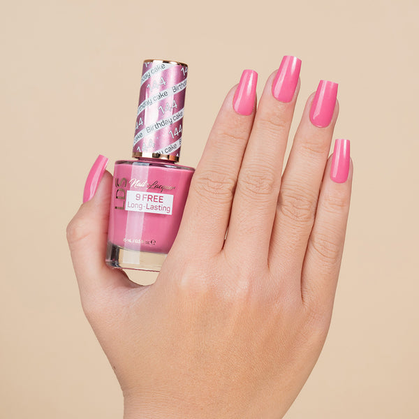  LDS Nail Lacquer - 144 Birthday Cake by LDS sold by DTK Nail Supply