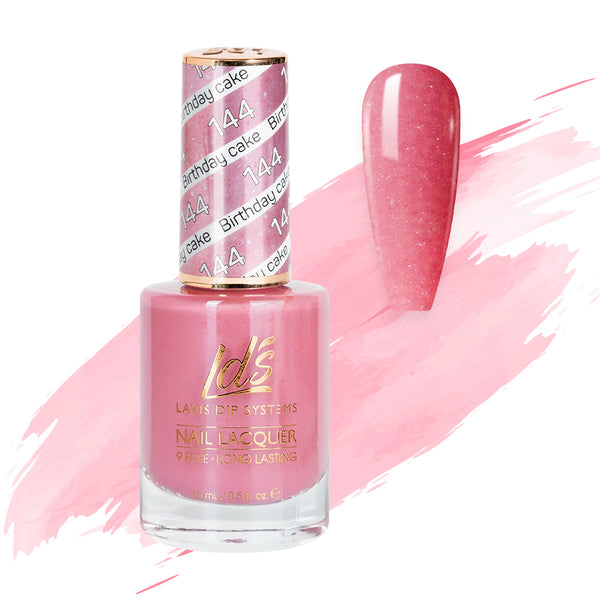  LDS Nail Lacquer - 144 Birthday Cake by LDS sold by DTK Nail Supply