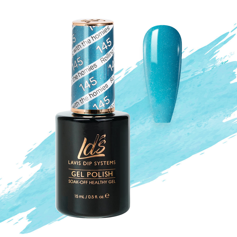  LDS Hema Free Gel Polish 145 - Rolling With The Homies by LDS HEMA FREE GEL POLISH sold by DTK Nail Supply