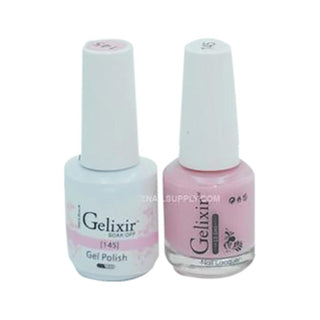  Gelixir Gel Nail Polish Duo - 145 Pink Colors by Gelixir sold by DTK Nail Supply