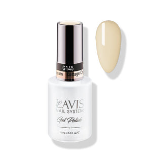 Lavis Gel Polish 145 - Yellow Colors - Cottage Cream by LAVIS NAILS sold by DTK Nail Supply