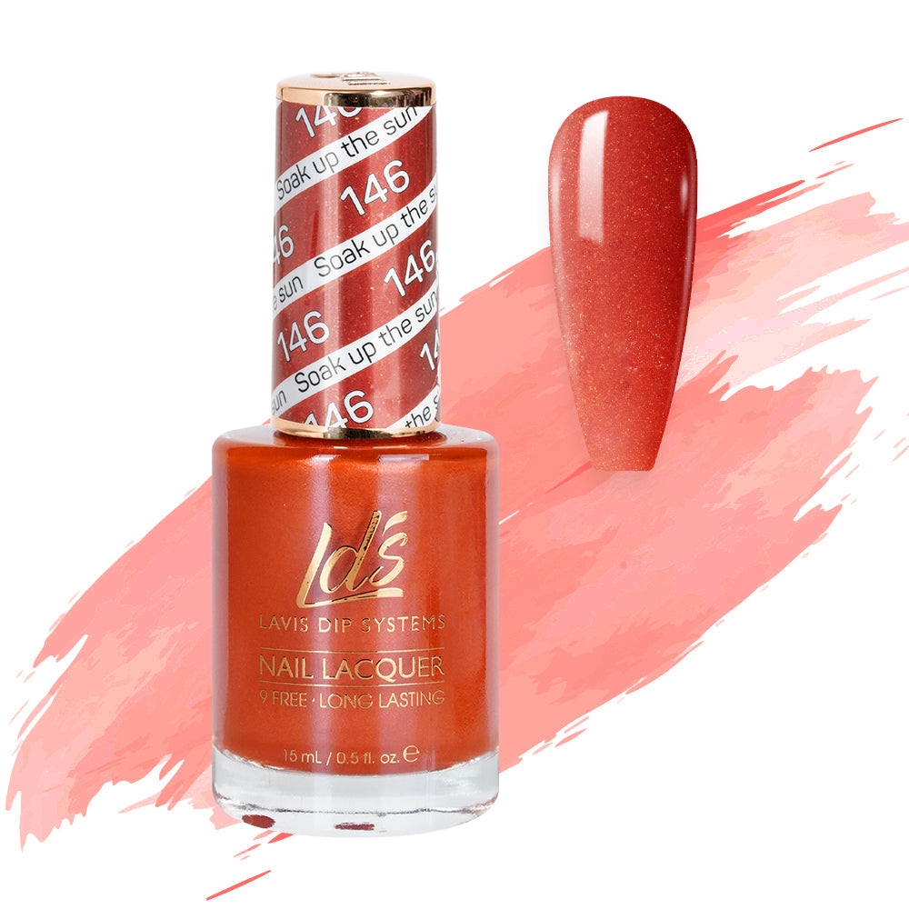  LDS Nail Lacquer - 146 Soak Up The Sun by LDS sold by DTK Nail Supply