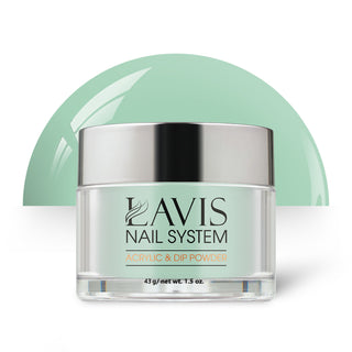  Lavis Acrylic Powder - 147 Breezeway - Green Colors by LAVIS NAILS sold by DTK Nail Supply