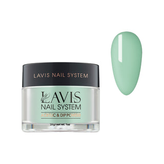  Lavis Acrylic Powder - 147 Breezeway - Green Colors by LAVIS NAILS sold by DTK Nail Supply