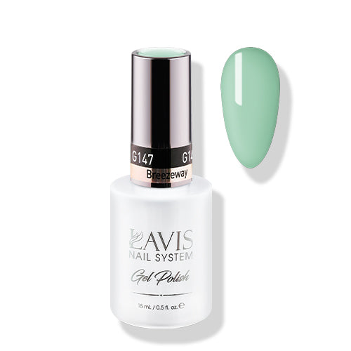 Lavis Gel Polish 147 - Green Colors - Breezeway by LAVIS NAILS sold by DTK Nail Supply