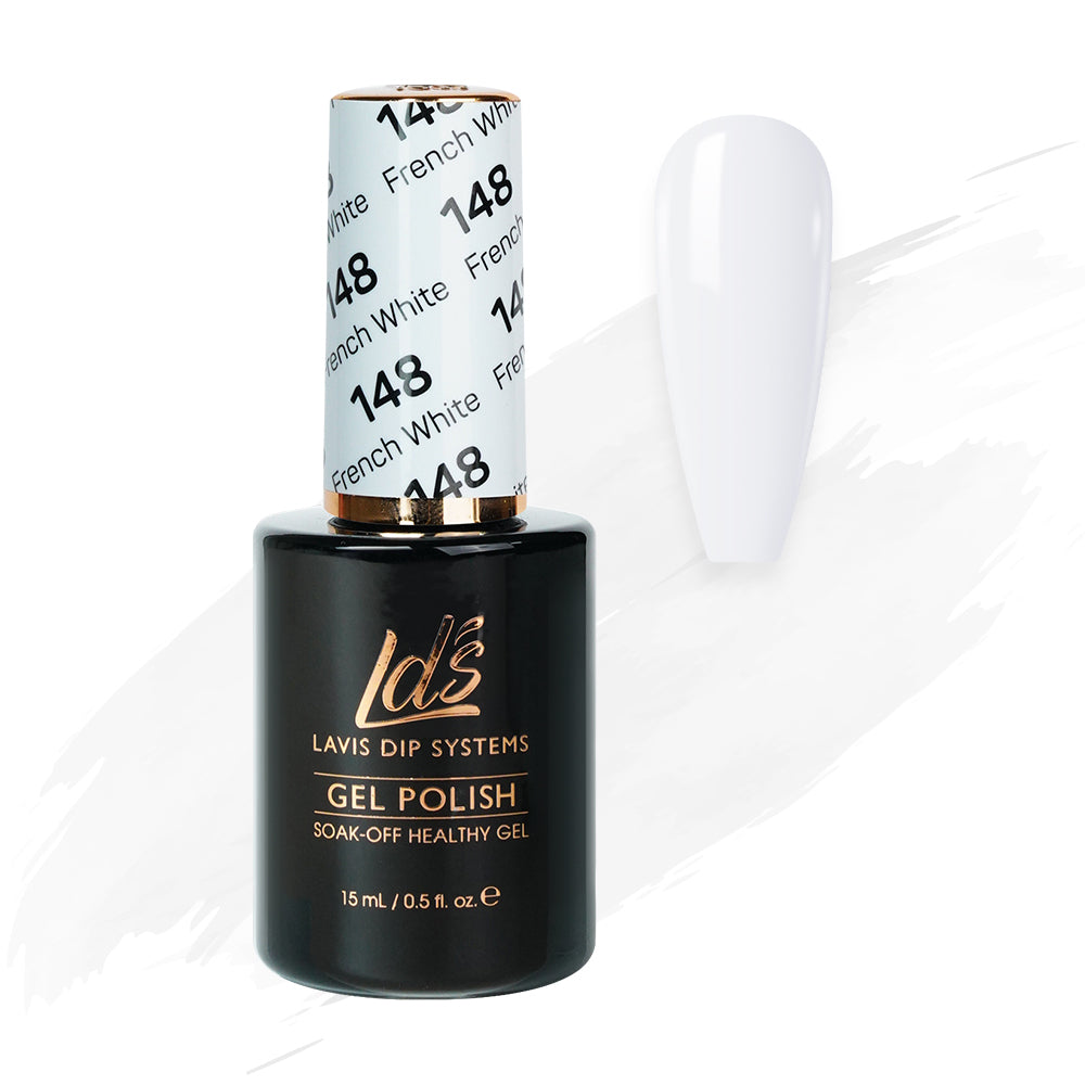  LDS Hema Free Gel Polish 148 - French White by LDS HEMA FREE GEL POLISH sold by DTK Nail Supply