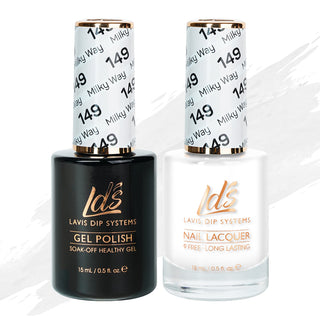  LDS Gel Nail Polish Duo - 149 Glitter Colors - Milky Way by LDS sold by DTK Nail Supply