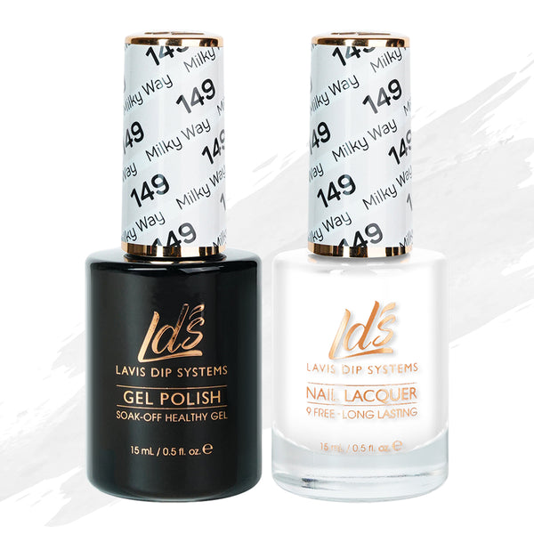  LDS Gel Nail Polish Duo - 149 Milky Way by LDS sold by DTK Nail Supply