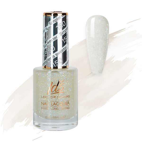  LDS Nail Lacquer - 150 Simpler is sweeter by LDS sold by DTK Nail Supply