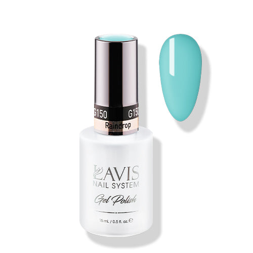 Lavis Gel Polish 150 - Teal Colors - Raindrop by LAVIS NAILS sold by DTK Nail Supply