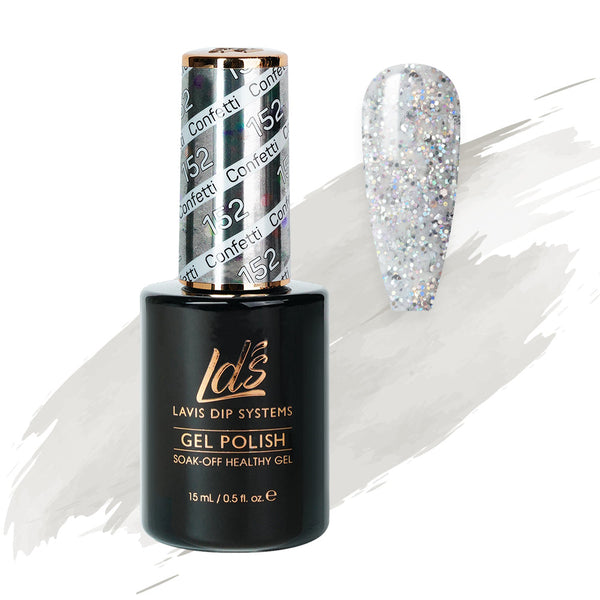  LDS Hema Free Gel Polish 152 - Confetti by LDS HEMA FREE GEL POLISH sold by DTK Nail Supply
