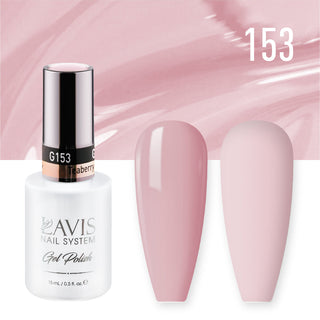  Lavis Gel Polish 153 - Rose Colors - Teaberry by LAVIS NAILS sold by DTK Nail Supply
