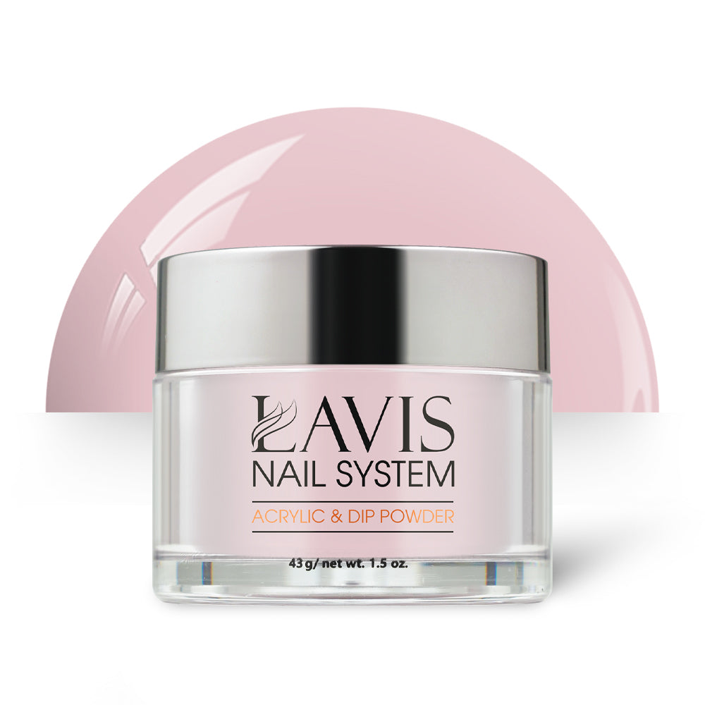Lavis Acrylic Powder - 153 Teaberry - Rose Colors by LAVIS NAILS sold by DTK Nail Supply