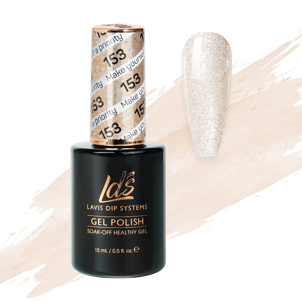  LDS Hema Free Gel Polish 153 - Make Yourself A Priority by LDS HEMA FREE GEL POLISH sold by DTK Nail Supply