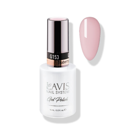 Lavis Gel Polish 153 - Rose Colors - Teaberry by LAVIS NAILS sold by DTK Nail Supply