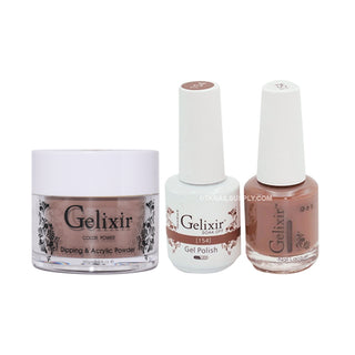  Gelixir 3 in 1 - 154 - Acrylic & Dip Powder, Gel & Lacquer by Gelixir sold by DTK Nail Supply