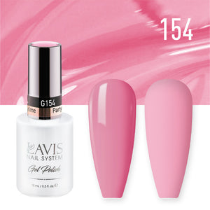 Lavis Gel Polish 154 - Rose Colors - Partytime by LAVIS NAILS sold by DTK Nail Supply