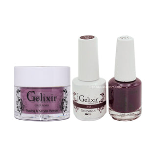  Gelixir 3 in 1 - 155 - Acrylic & Dip Powder, Gel & Lacquer by Gelixir sold by DTK Nail Supply