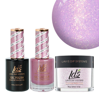  LDS 3 in 1 - 155 I Wear Love - Dip, Gel & Lacquer Matching by LDS sold by DTK Nail Supply