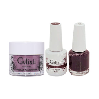  Gelixir 3 in 1 - 156 - Acrylic & Dip Powder, Gel & Lacquer by Gelixir sold by DTK Nail Supply