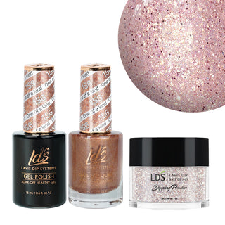  LDS 3 in 1 - 156 One Of A Kind - Dip, Gel & Lacquer Matching by LDS sold by DTK Nail Supply