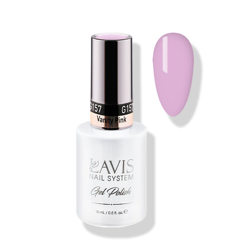 Lavis Gel Polish 157 - Pink Colors - Vanity Pink by LAVIS NAILS sold by DTK Nail Supply