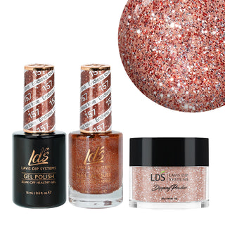 LDS 3 in 1 - 157 Endless Love - Dip, Gel & Lacquer Matching by LDS sold by DTK Nail Supply