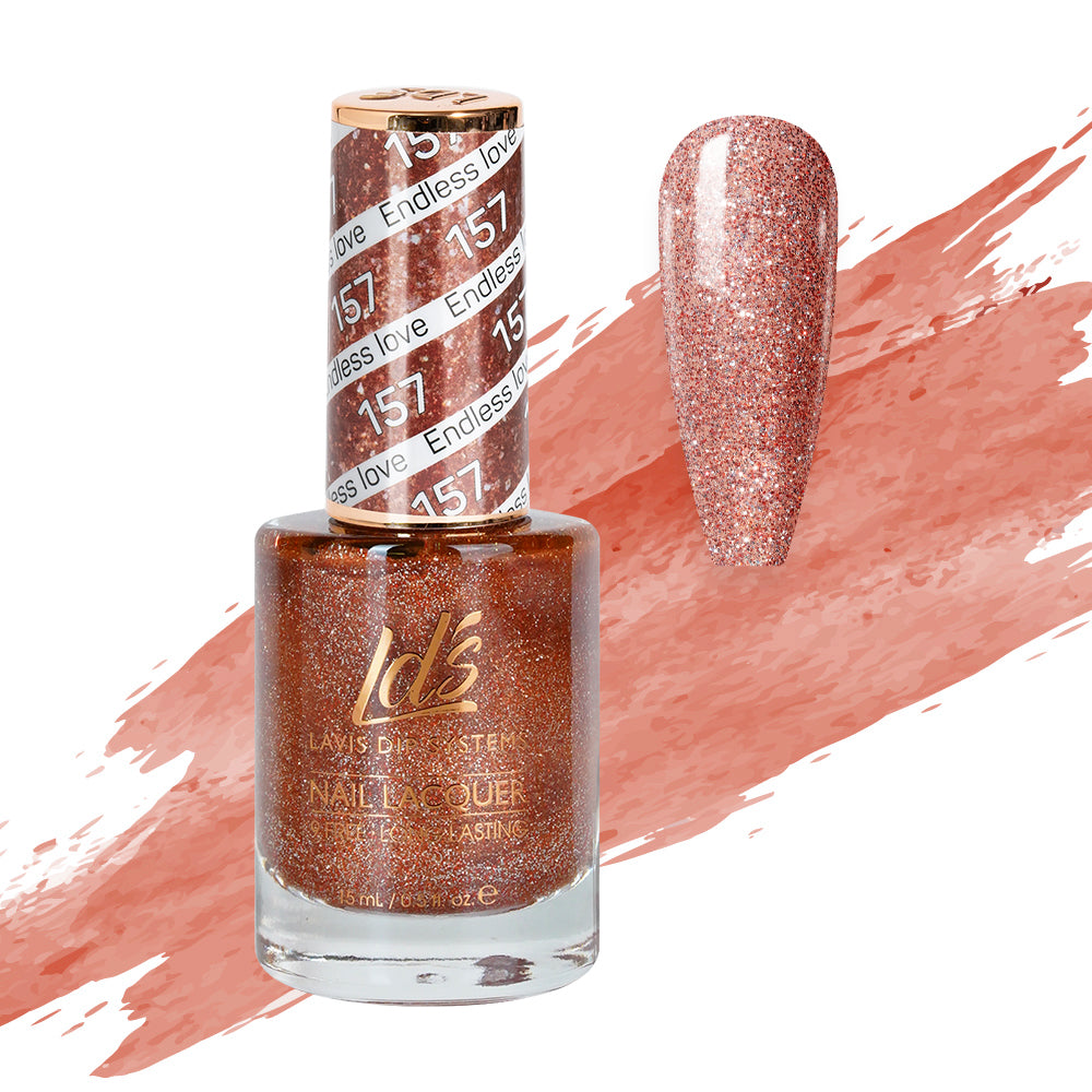  LDS Nail Lacquer - 157 Endless Love by LDS sold by DTK Nail Supply