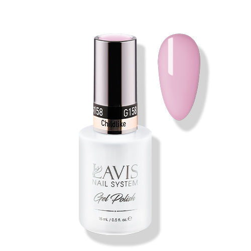 Lavis Gel Polish 158 - Pink Colors - Childlike by LAVIS NAILS sold by DTK Nail Supply
