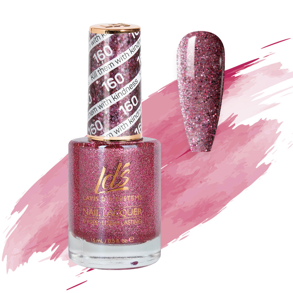  LDS Nail Lacquer - 160 Kill Them With Kindness by LDS sold by DTK Nail Supply