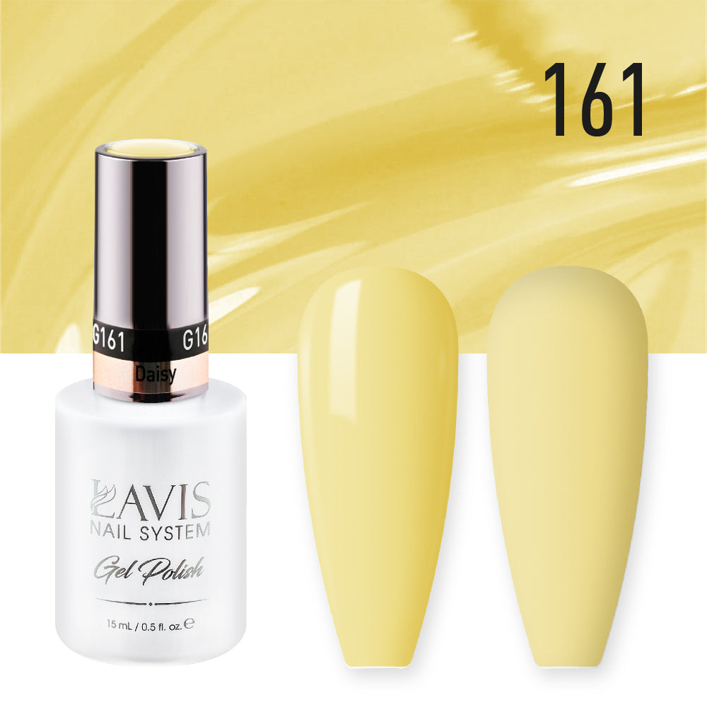 Lavis Gel Polish 161 - Yellow Colors - Daisy by LAVIS NAILS sold by DTK Nail Supply
