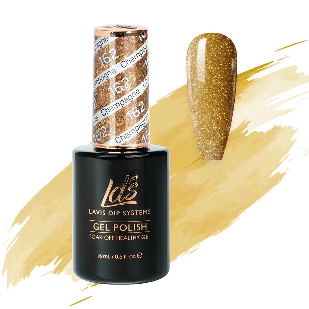  LDS Hema Free Gel Polish 162 - Champagne by LDS HEMA FREE GEL POLISH sold by DTK Nail Supply