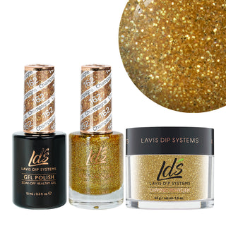  LDS 3 in 1 - 162 Champagne - Dip, Gel & Lacquer Matching by LDS sold by DTK Nail Supply