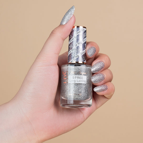  LDS Nail Lacquer - 165 Silver Fog by LDS sold by DTK Nail Supply