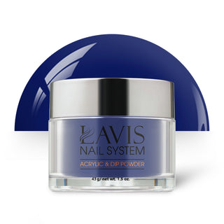 Lavis Acrylic Powder - 165 Lupine - Navy Colors by LAVIS NAILS sold by DTK Nail Supply