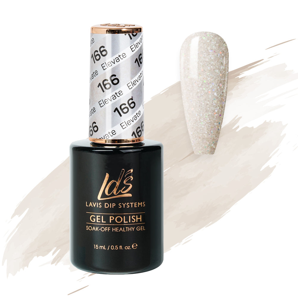  LDS Hema Free Gel Polish 166 - Elevate by LDS HEMA FREE GEL POLISH sold by DTK Nail Supply