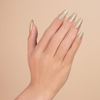  LDS Gel Polish 168 - Glitter, Gold Colors - Let Me Explain by LDS sold by DTK Nail Supply