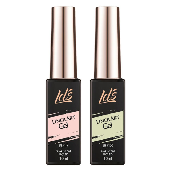  LDS - Perfect Gel Art Duo - Color 17 & 18 (ver 2) by LDS sold by DTK Nail Supply