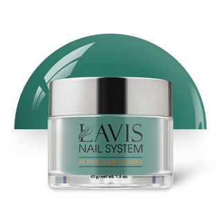  Lavis Acrylic Powder - 174 Thermal Spring - Green Colors by LAVIS NAILS sold by DTK Nail Supply