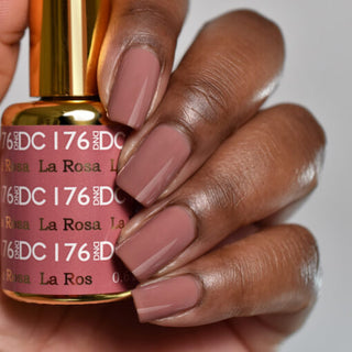 DND DC Nail Lacquer - 176 La Rosa by DND DC sold by DTK Nail Supply