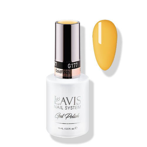 Lavis Gel Polish 177 - Yellow Colors - Goldfinch by LAVIS NAILS sold by DTK Nail Supply