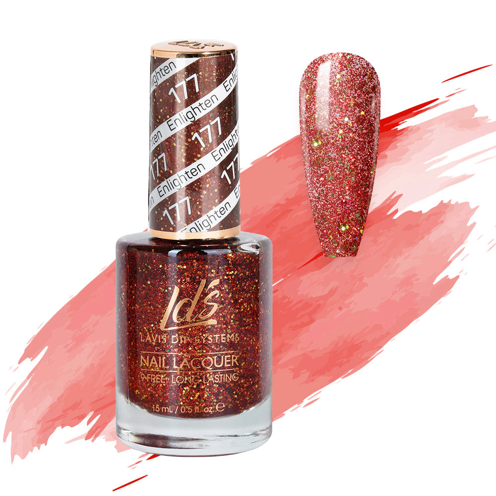  LDS Nail Lacquer - 177 Enlighten by LDS sold by DTK Nail Supply