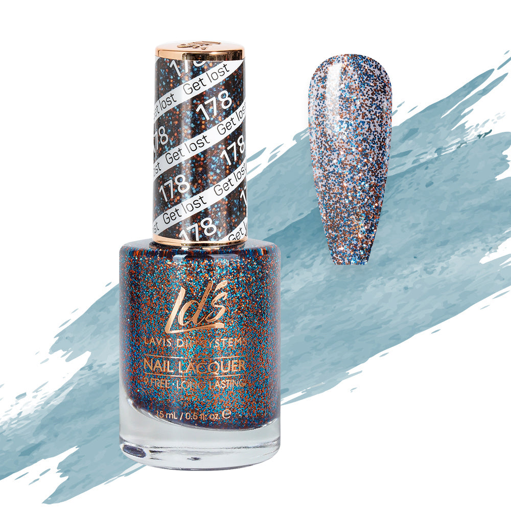  LDS Nail Lacquer - 178 Get Lost by LDS sold by DTK Nail Supply