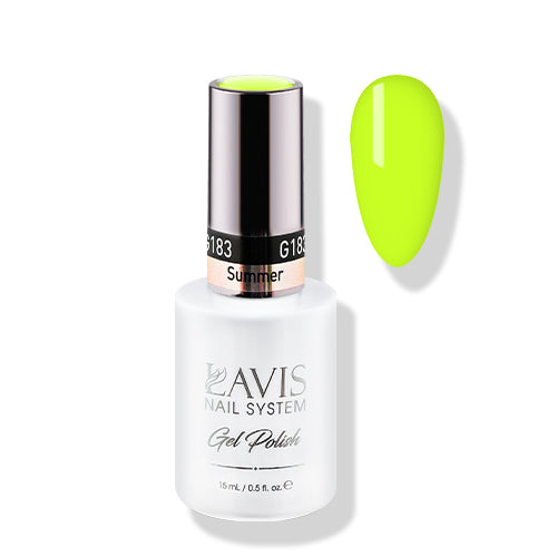 Lavis Gel Polish 183 - Yellow Colors - Summer by LAVIS NAILS sold by DTK Nail Supply
