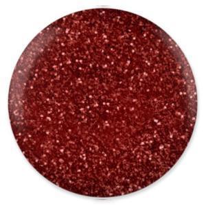  DND DC Gel Polish 186 - Glitter, Orange Colors - Carmine by DND DC sold by DTK Nail Supply