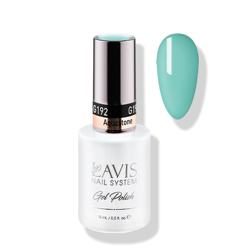 Lavis Gel Polish 192 - Green Colors - Aquastone by LAVIS NAILS sold by DTK Nail Supply