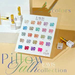 LAVIS Glitter G02 - 02 - Gel Polish 0.5 oz - Pillow Talk Collection by LAVIS NAILS sold by DTK Nail Supply